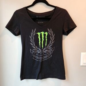 Monster Energy v-neck tee